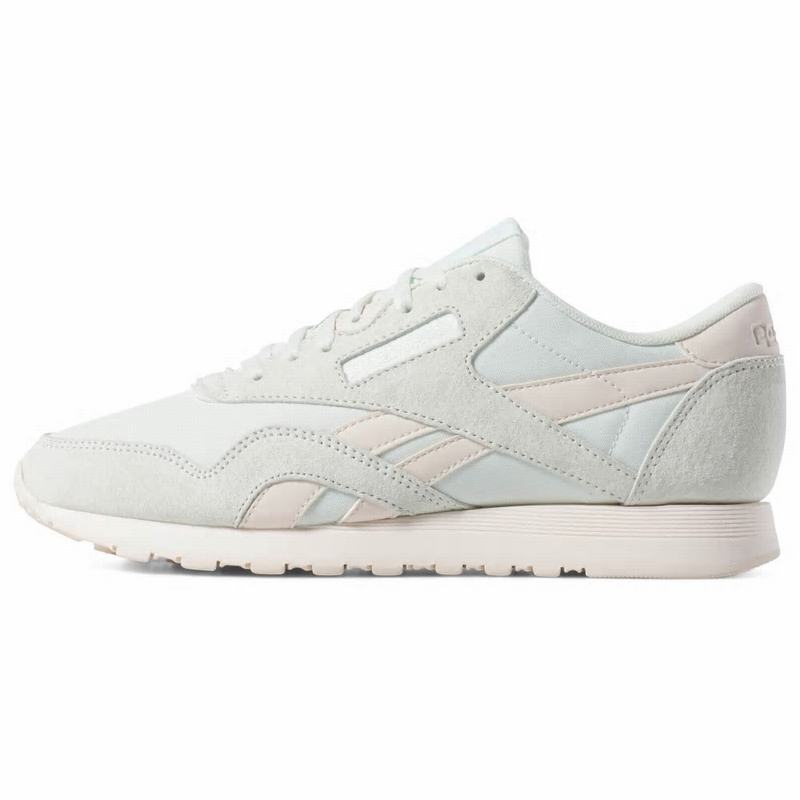 Tenisi Reebok Classic Nylon Dama Albastri Deschis Romania KX1387IT